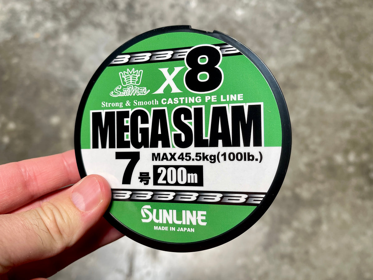 Saltimate Mega Slam X8 Casting PE Line – The Hook Up Tackle