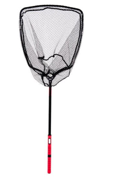 extendable fishing net Yeahmart Minnow Nets with Aluminum Collapsible Telescopic Fishing Pole Handle and Nylon Mesh, Small Fishing Landing Net for Saltwater The netting is a fish friendly conservation material. KastKing Folding Landing Net With