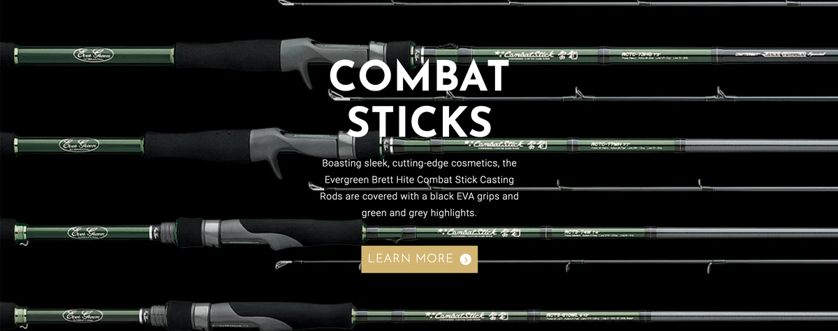 combat fishing pole Combat Stick Spinning Rods