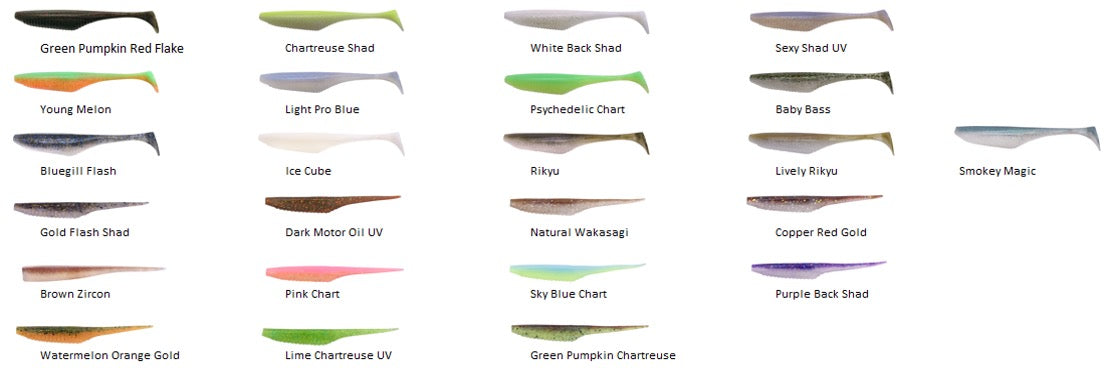 Duo Realis 3" Finder Shad Ned / Shaky Head Bait – Soft Plastic – Made In Japan – 8 Pack