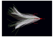 Load image into Gallery viewer, Tournament Trailer Feathered Treble Hooks