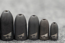 Load image into Gallery viewer, Insert Free Tungsten Worm Weights