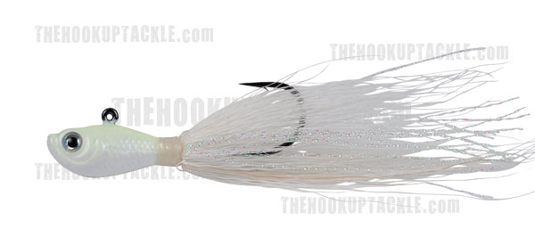 bucktail fishing hooks Point Jude Siwash Replacement style head and a custom 3X SPRO Bucktail Teaser Hooks -