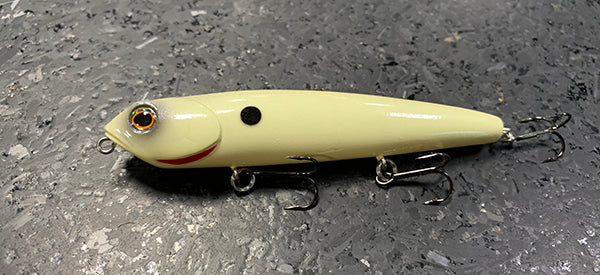 bone colored fishing lures Kicknocker