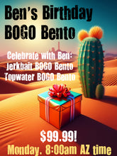Load image into Gallery viewer, Ben's Birthday BOGO Bento
