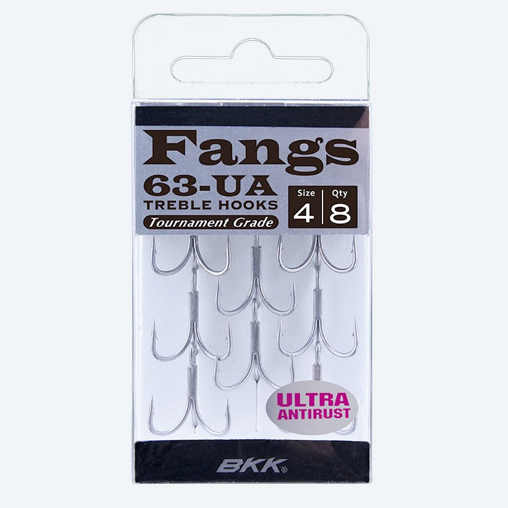 Fangs-63 UA Treble Hook – The Hook Up Tackle