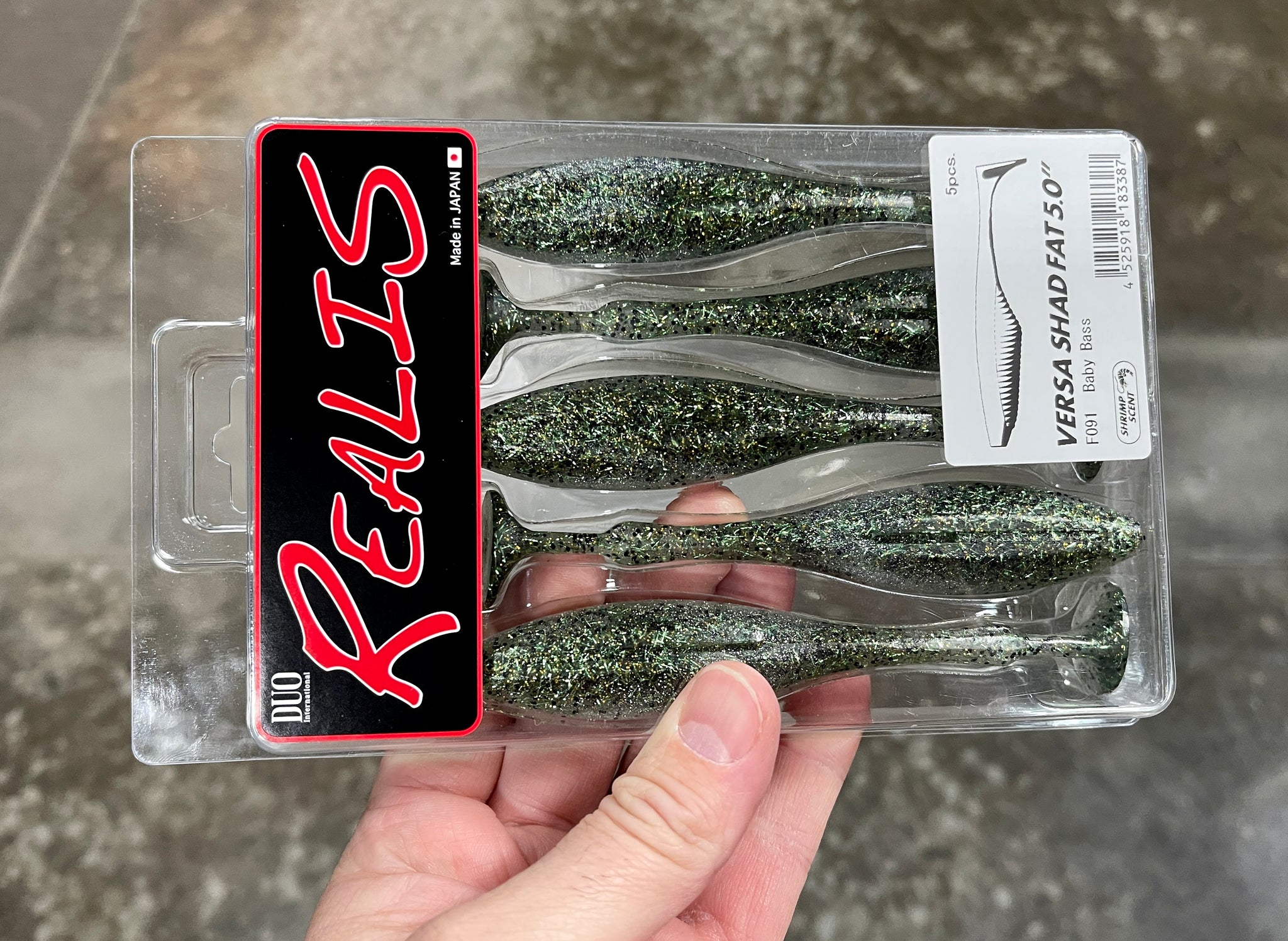 Versa Shad Fat 5.0 – The Hook Up Tackle