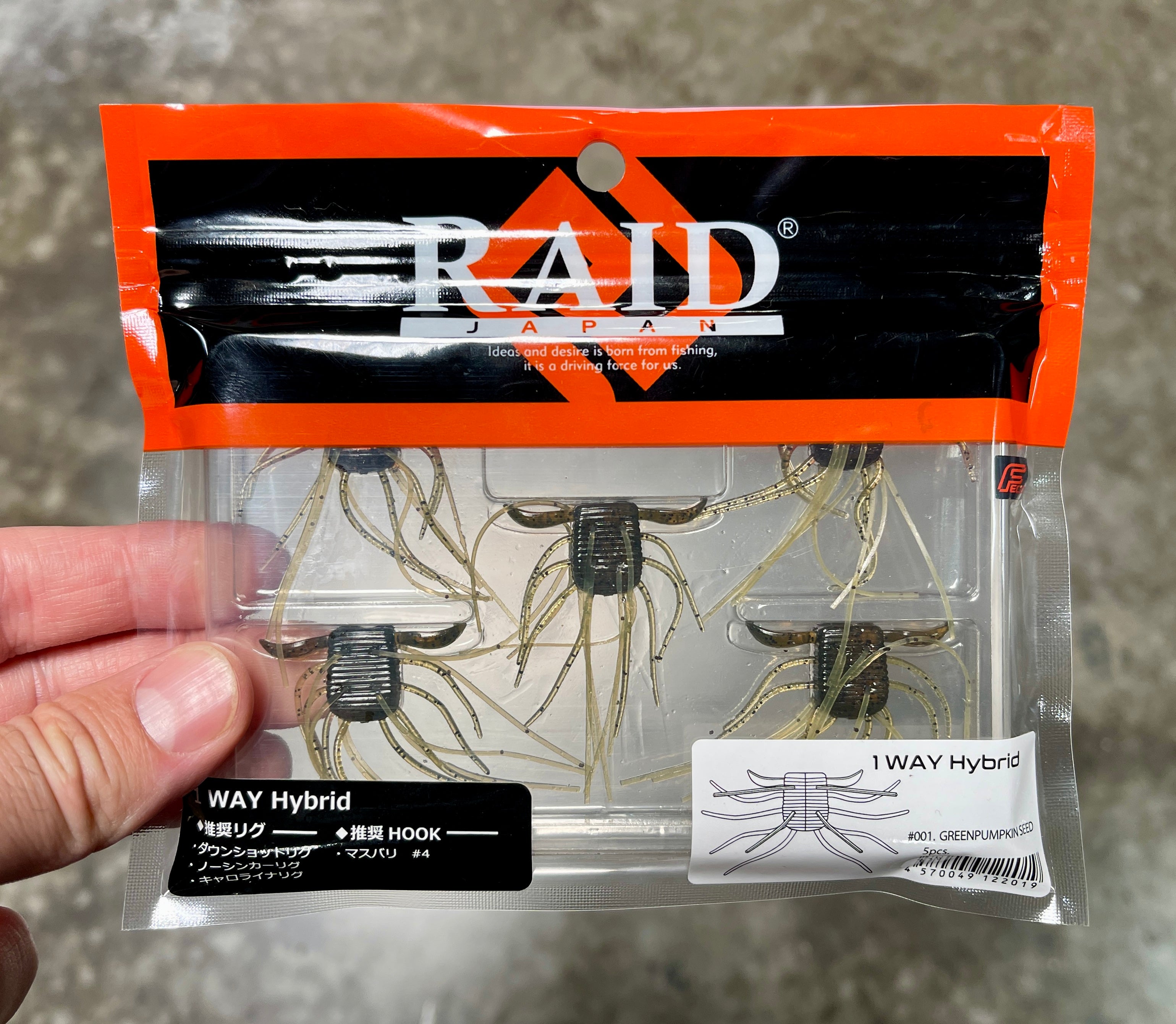 RAID JAPAN セット Raid 1Way Hybrid – The Hook Up Tackle