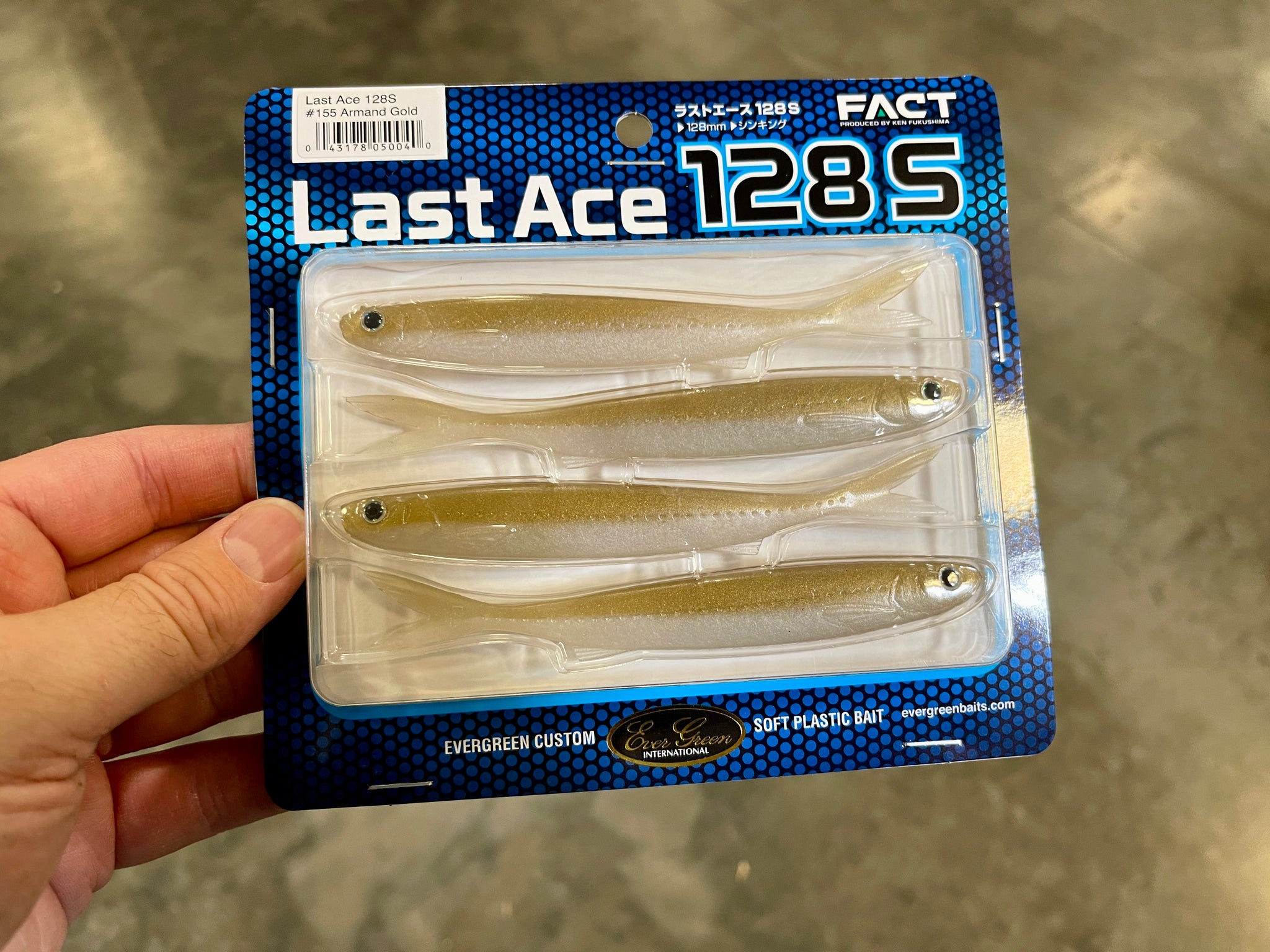 ace in the hole fishing lure Poe's Ghost White With Sparkles In Box For Sale it gives the lure a pulsing action in the water Last Ace 128S The