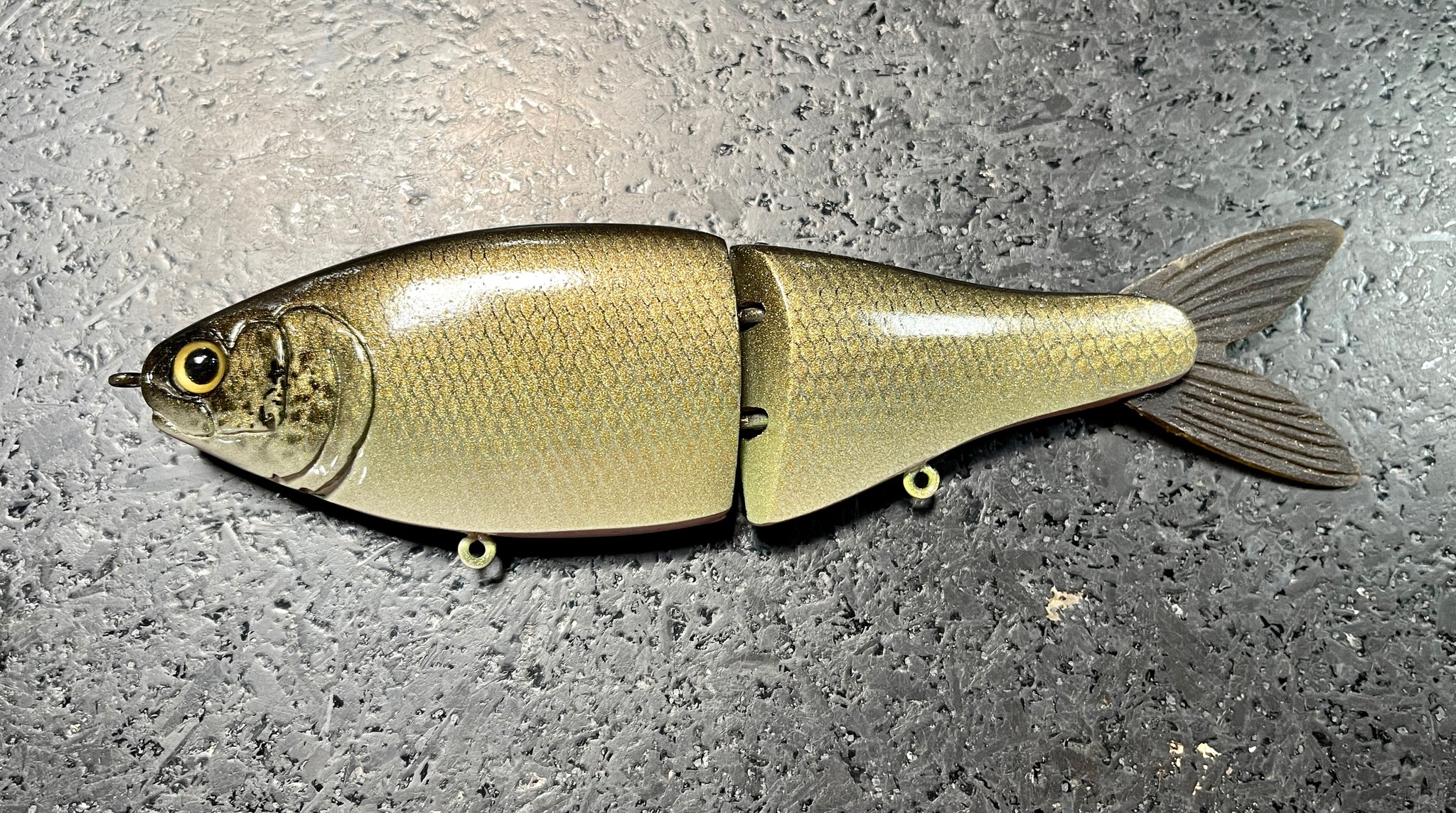 Some 🔥 Joey Shad's return from @rafacustombaits! We just got a fresh  shipment of the Joey Shad in Bone 🦴. This is an 8” 4 oz
