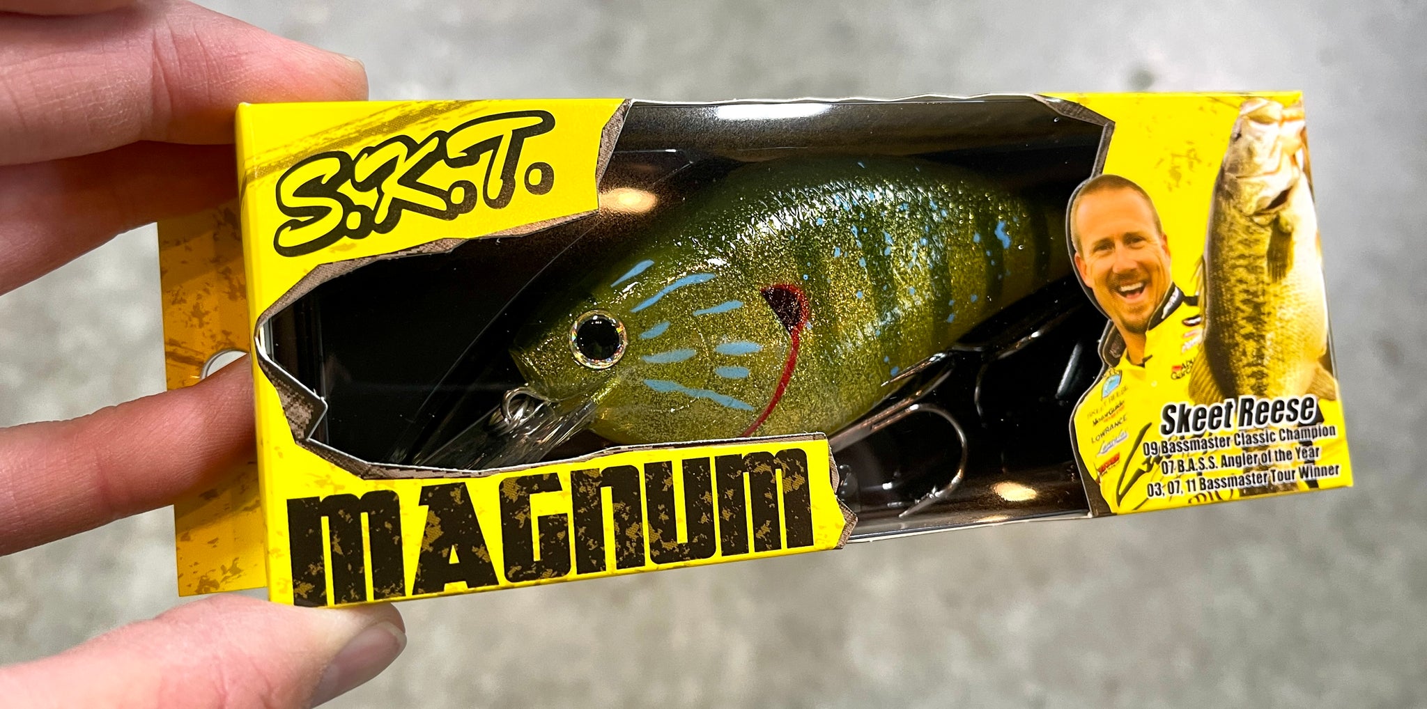 Lucky Craft SKT 110 Mag MR – 176 Flake Striped Gill – Crankbait Affondante Da 56g – 15 Ft – Giappone