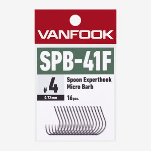 SPB-41F Spoon Experthook Medium Heavy Micro Barb