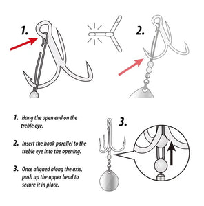 One Touch Blade for Trebles