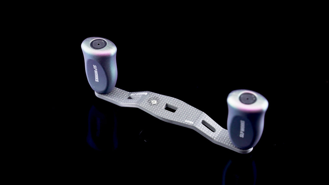 Carbon Fiber Handle with Custom Knobs