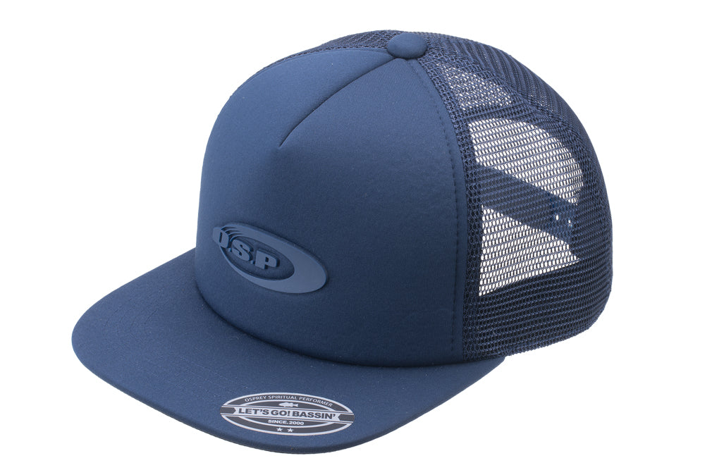 Logo Mesh Flat Cap