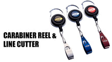 Load image into Gallery viewer, Carabiner Reel and Line Cutter
