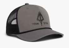 Load image into Gallery viewer, Broadhead Retro 5 Panel Trucker Hat
