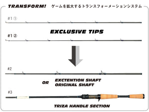 Triza Multi-Piece Casting Rods – The Hook Up Tackle
