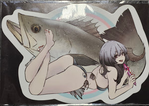 Fish Art Sticker