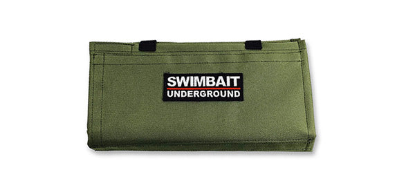 ルアー用品 SWIMBAIT UNDERGROUND/XL BAIT WRAP Swimbait Underground XL Bait Wrap. 4 XL clear pockets to