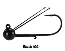 Load image into Gallery viewer, Tungsten Double Wire Weedless Ball Jig Heads
