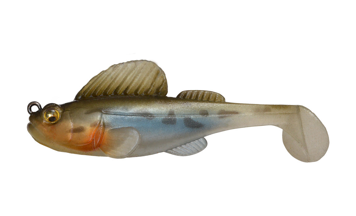 dark sleeper fishing lure Megabass Gillkko / 3/4oz providing a naturally appealing approach Saw a bass landed (and