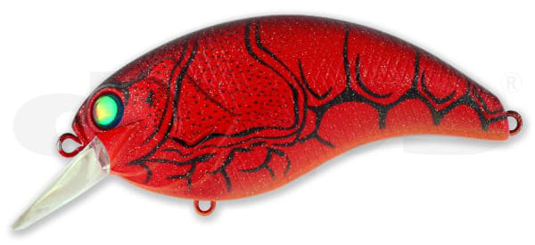 Deps Evoke 4.0 Squarebill – Crankbait Clone Per Pesca Freshwater, Esche Quadrate Chiare Trasparenti