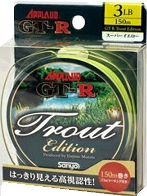 Sanyo Nylon Applaud GT-R Trout edition 150m 3lb Super Green