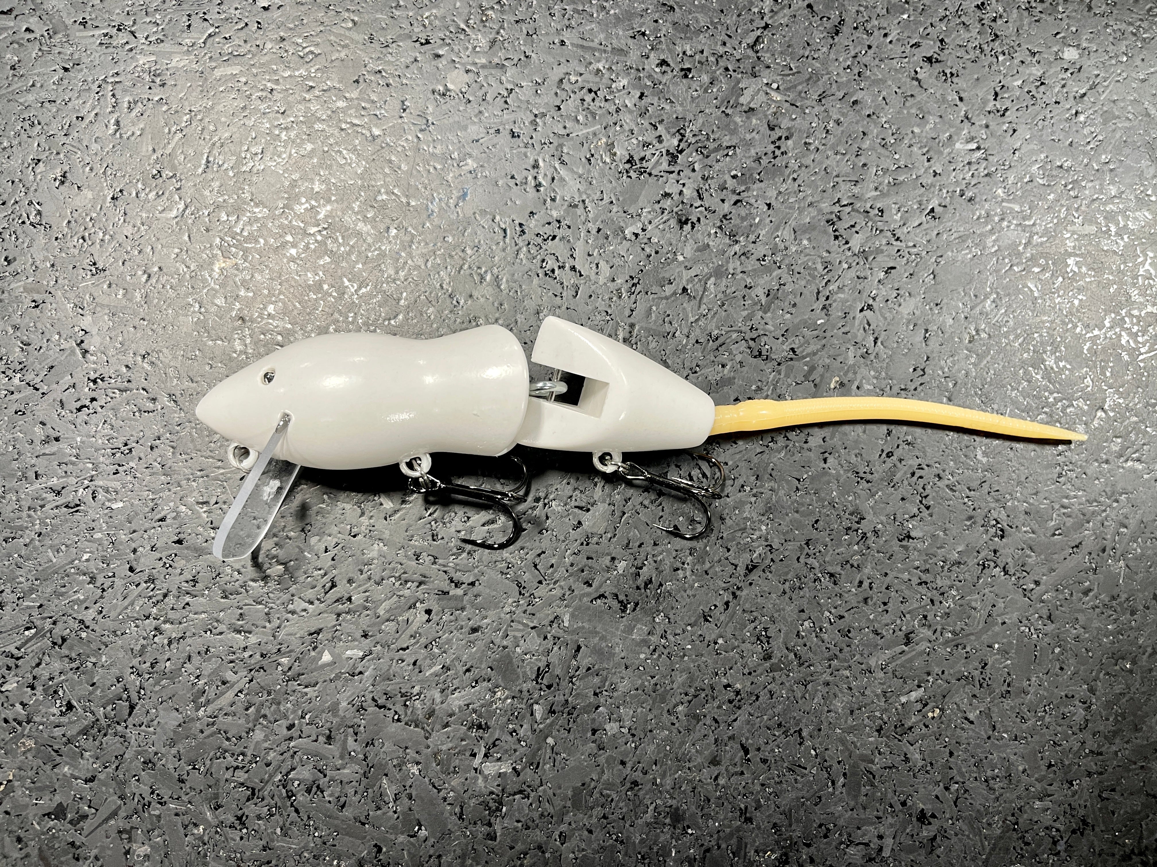 ルアー・フライ PB RAT USA PB Rat 2-Piece Wakebait - Tackle Warehouse