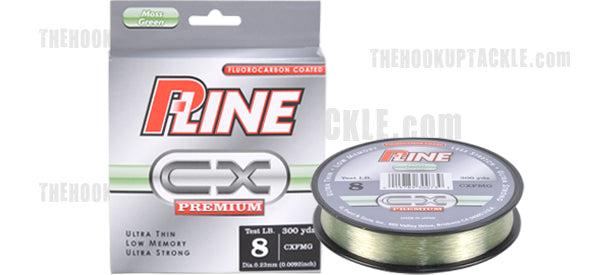 P-Line Florocarbon Coated Fishing Line Clear 600 yds