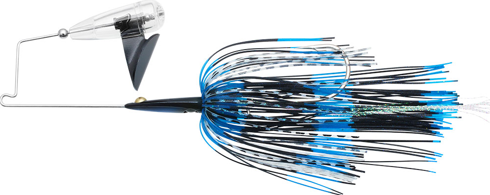 buzzbait fishing lures Brazalo Custom Bushwhacker Tuned the Soundchek buzzbait is backed by a stout hook designed to withstand the abuse of heavy hooksets and crushing topwater strikes How to Fish Buzzbaits for