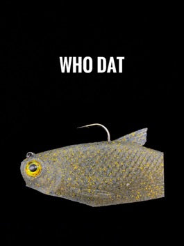burrito fishing lure BAITS Ratcliff collaborated with Bull Shad Swimbaits to increase production and get the bait in more hands Bacca Burrito 5" Swimbait |