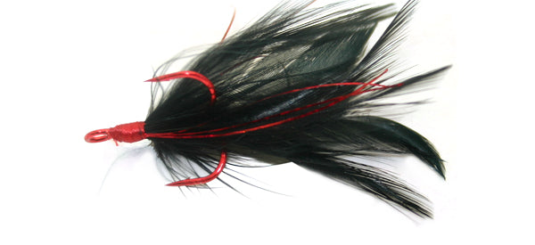 bottom fishing feathered vietnamese hooks Feathered Treble Hooks – The Hook Up Tackle