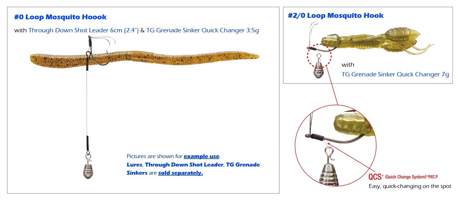 Loop Mosquito Hook The Hook Up Tackle Loop Mosquito Hook The Hook Up Tackle