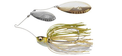 Megabass SV-3 Spinnerbait 1/2 Oz (14g) – Gold Shad – Le Meilleur Pour La Pêche Du Bass En Puissance